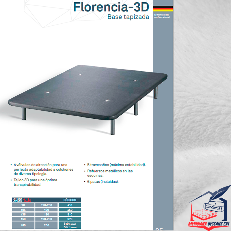 Base Tapizada Florencia